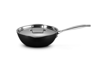 Aluminium-Antihaft Sautépfanne mit zwei Ausgiessern