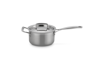 Casserole Inox avec couvercle et poignée d'assistance