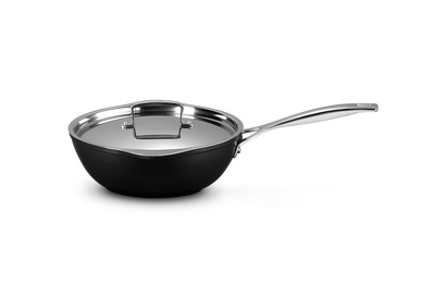 Sauteuse Chef anti-adhérente avec becs verseurs Les Forgées