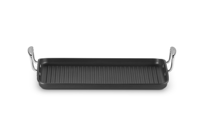 Aluminium-Antihaft Grillplatte mit Rillen