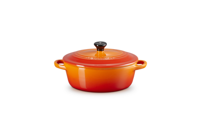Ovale Mini Cocotte aus Steinzeug