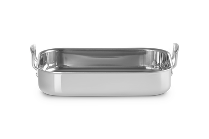 Plat à rôtir rectangulaire Inox Classique
