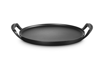 Pizzapfanne rund BBQ Outdoor aus Gusseisen
