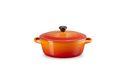 Ovale Mini Cocotte aus Steinzeug