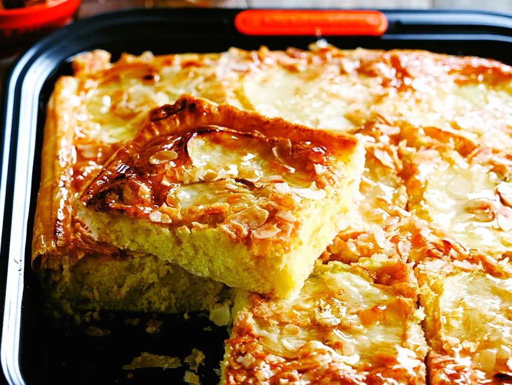 Apfelschichtkuchen