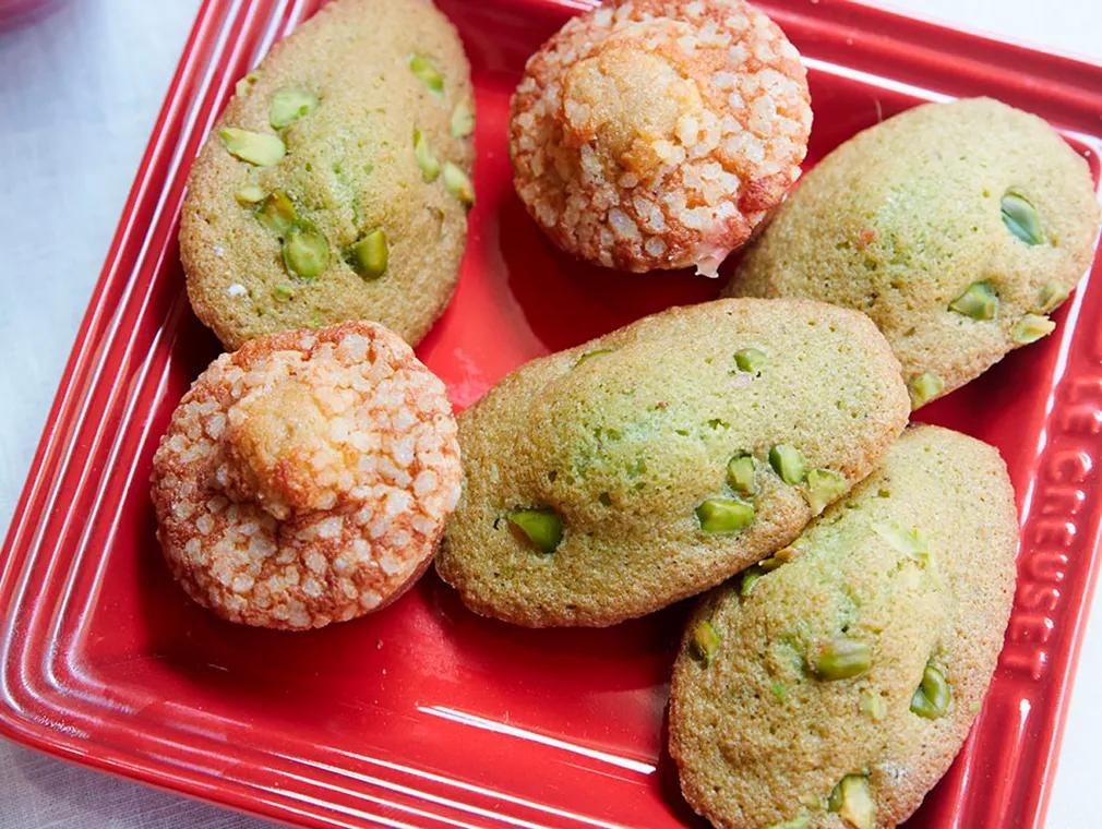 Pistazien-Madeleines