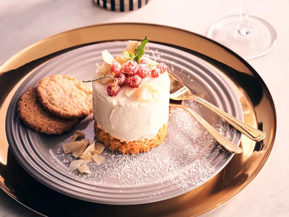 Cheesecake à la vanille