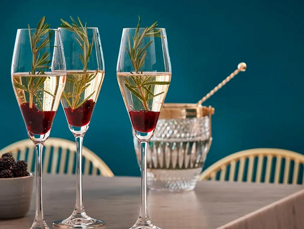 Sparkler à la mûre et au romarin