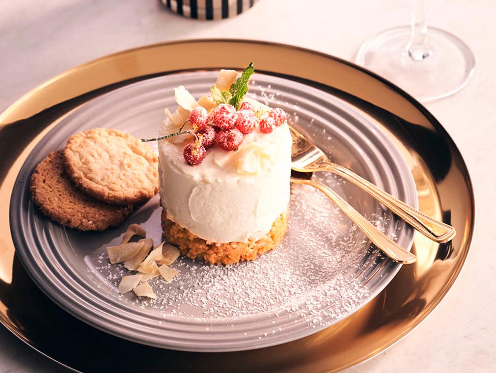 Cheesecake à la vanille
