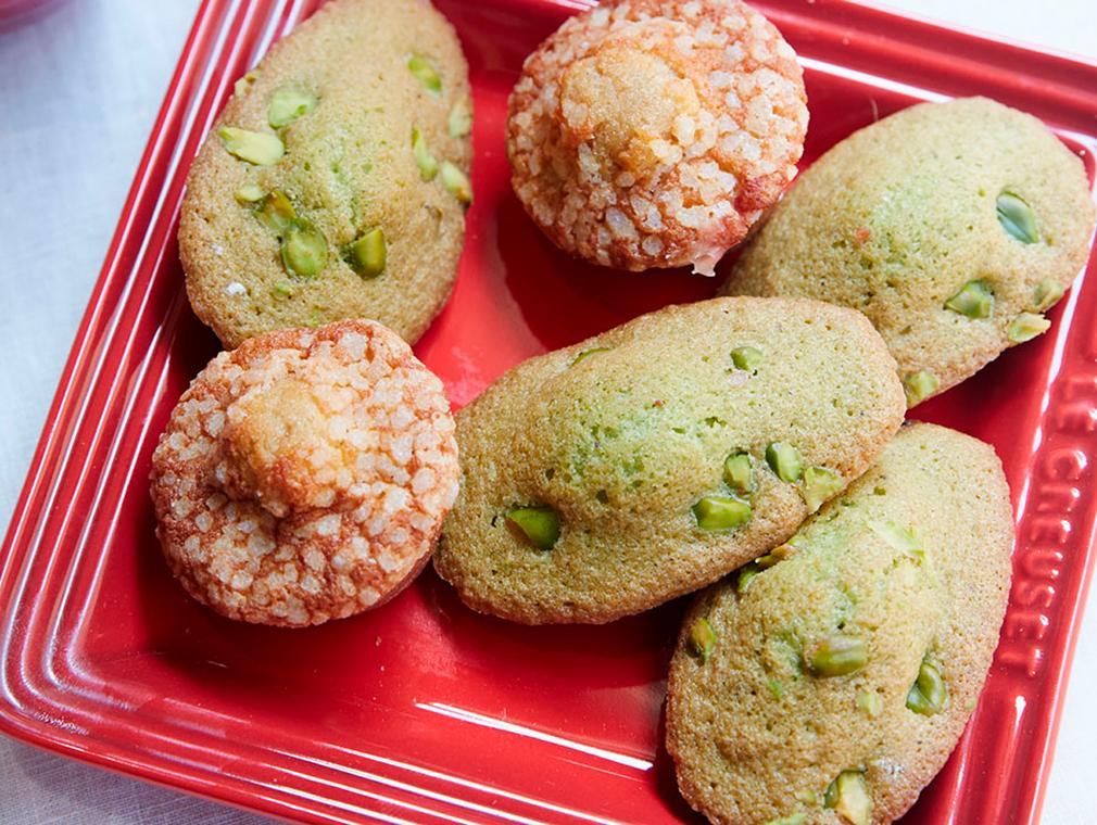 Pistazien-Madeleines