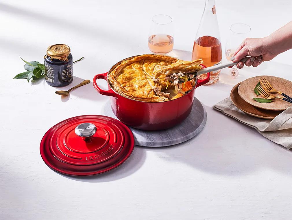 Coq au vin-Pie