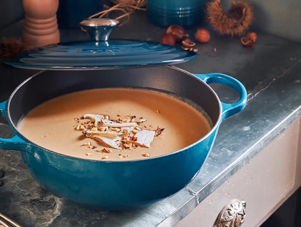 Pilz-Maronen-Suppe