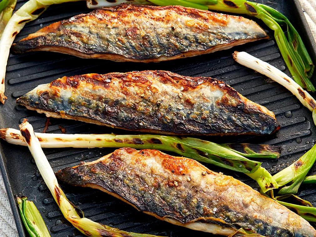 Gegrillte Makrele