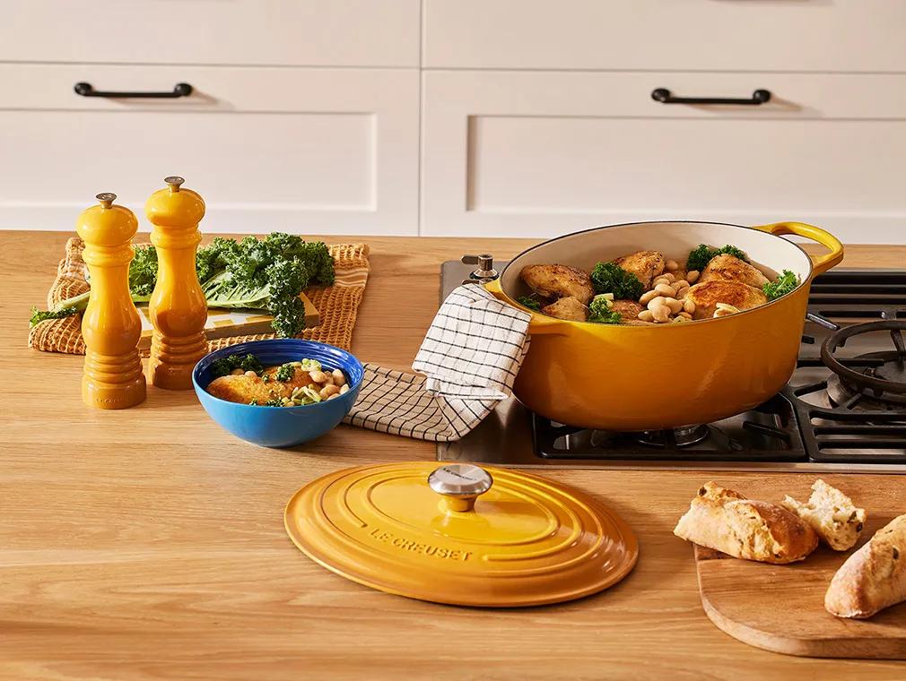 Cuisses de poulet rôties au fenouil et aux haricots