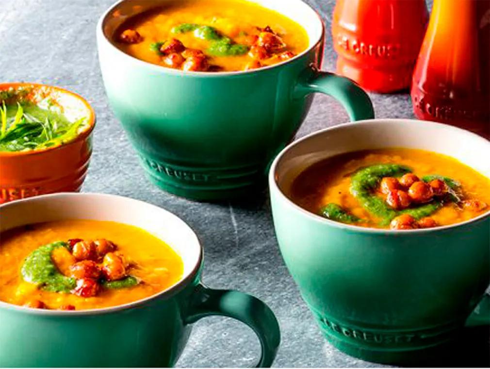 Geröstete Ingwer-Möhren-Suppe