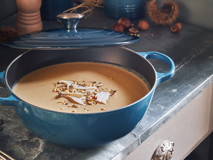 Velouté de champignons et chataignes on sale
