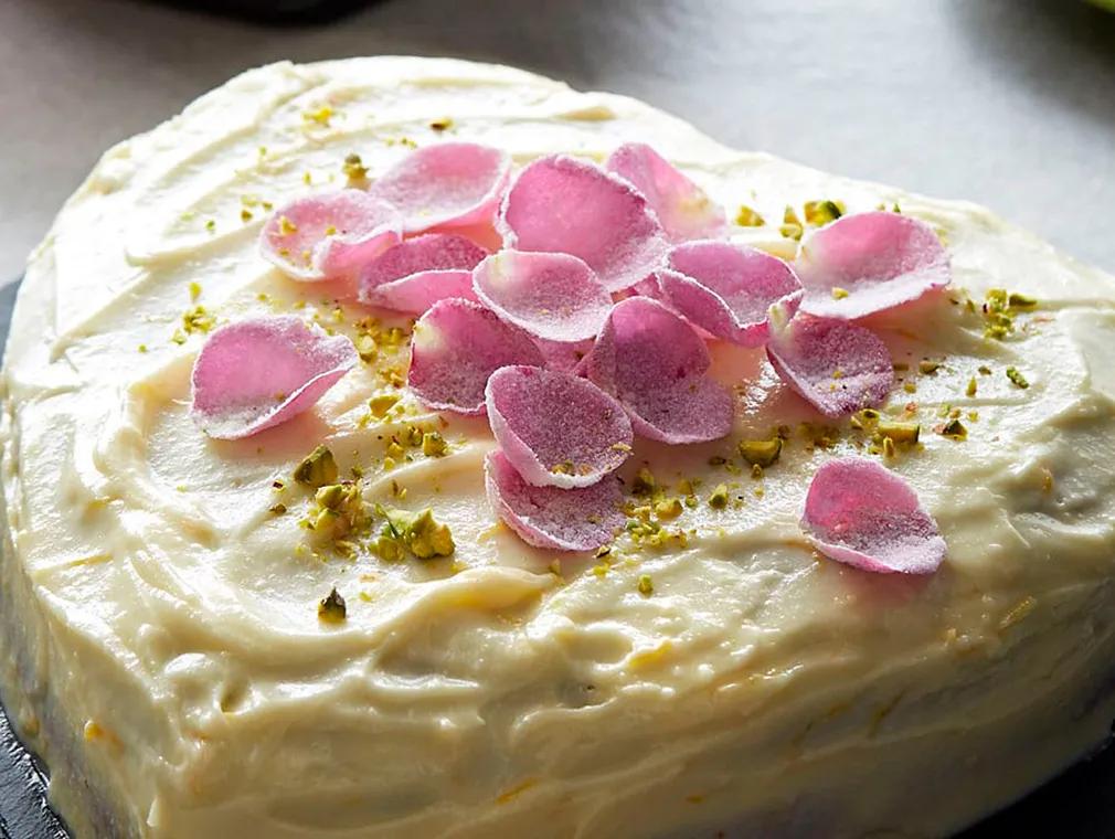 Passion Cake mit Zitronenglasur