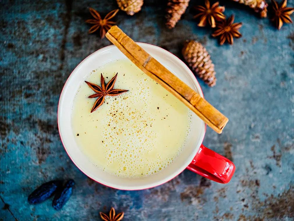 Chocolat chaud épicé au chocolat blanc