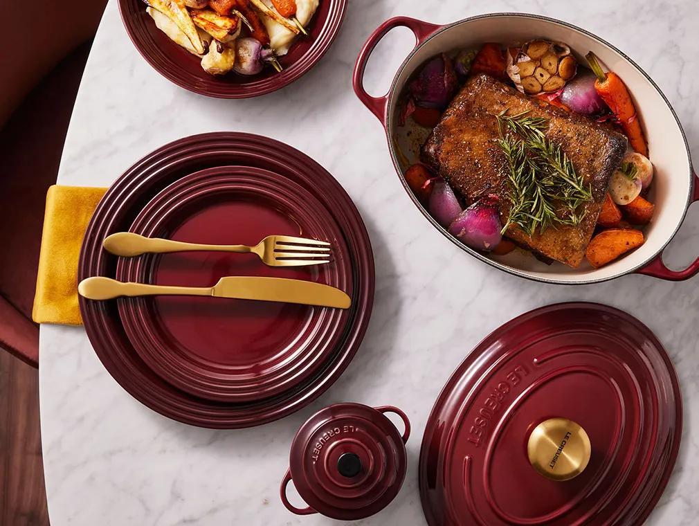 Rinderrollbraten mit Herbstgemüse