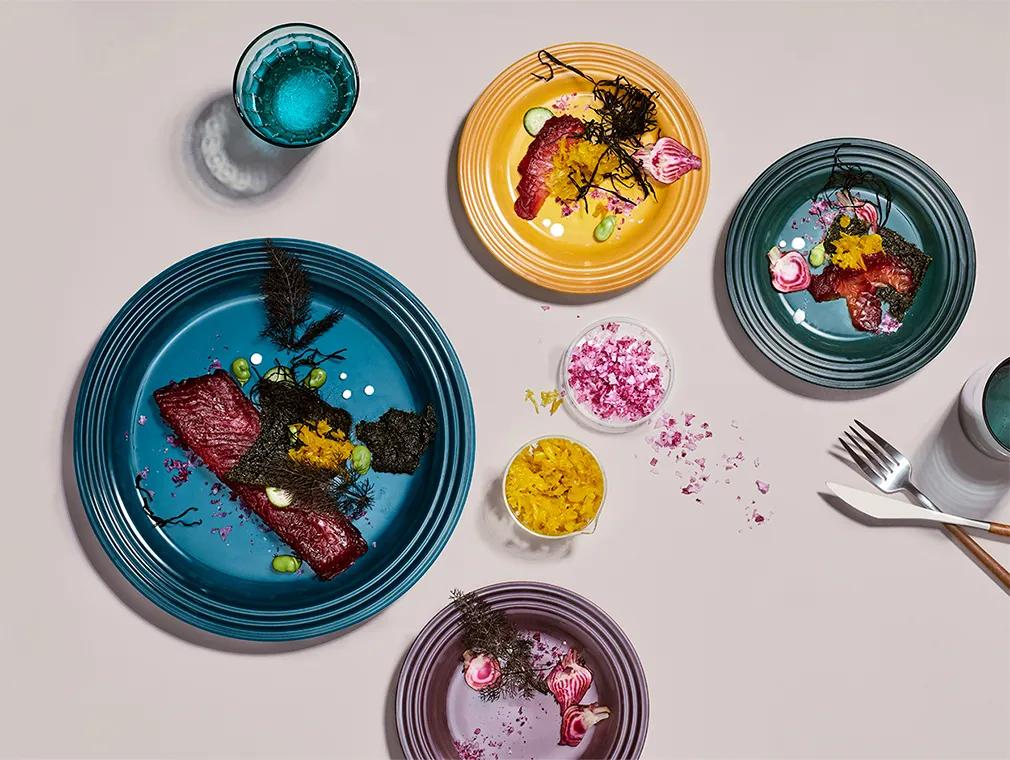 Graved Lachs mit Roter Beete