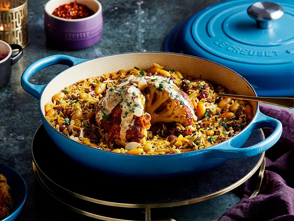 Chou-fleur Rôti Façon Tandoori et son Riz Sauvage 