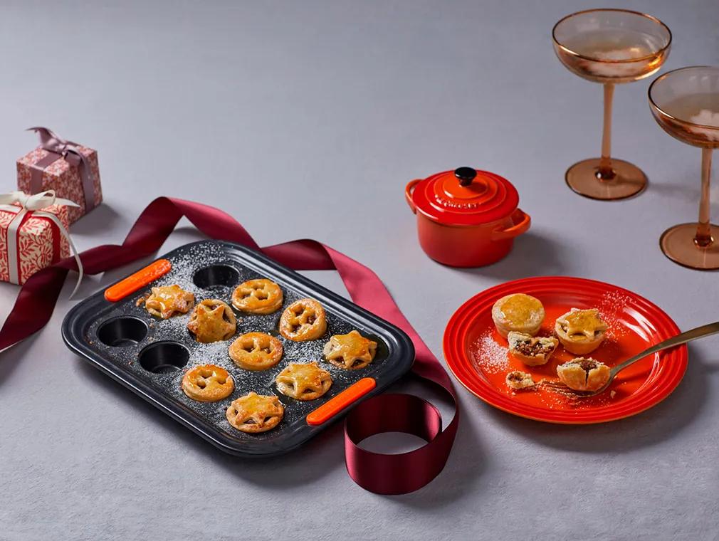 Mini-Törtchen mit Cranberry, Feigen und Äpfeln