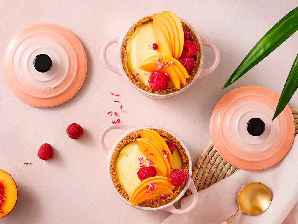 Spritzige Limettenpudding-Tarts