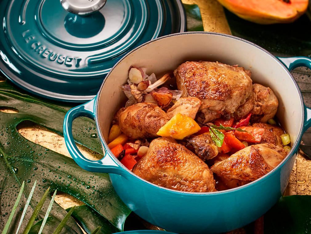 Poulet aux ananas adobo